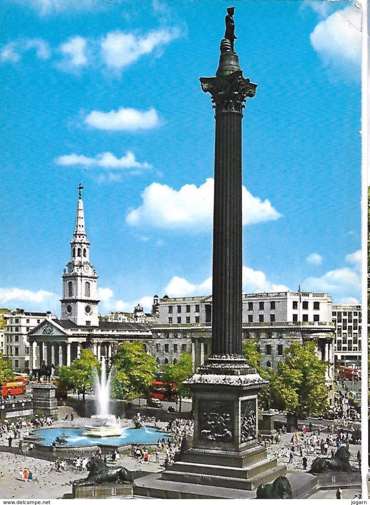 ROYAUME UNI - Angleterre - LONDRES - Colonne De Nelson Dans Trafalgar Square - Trafalgar Square