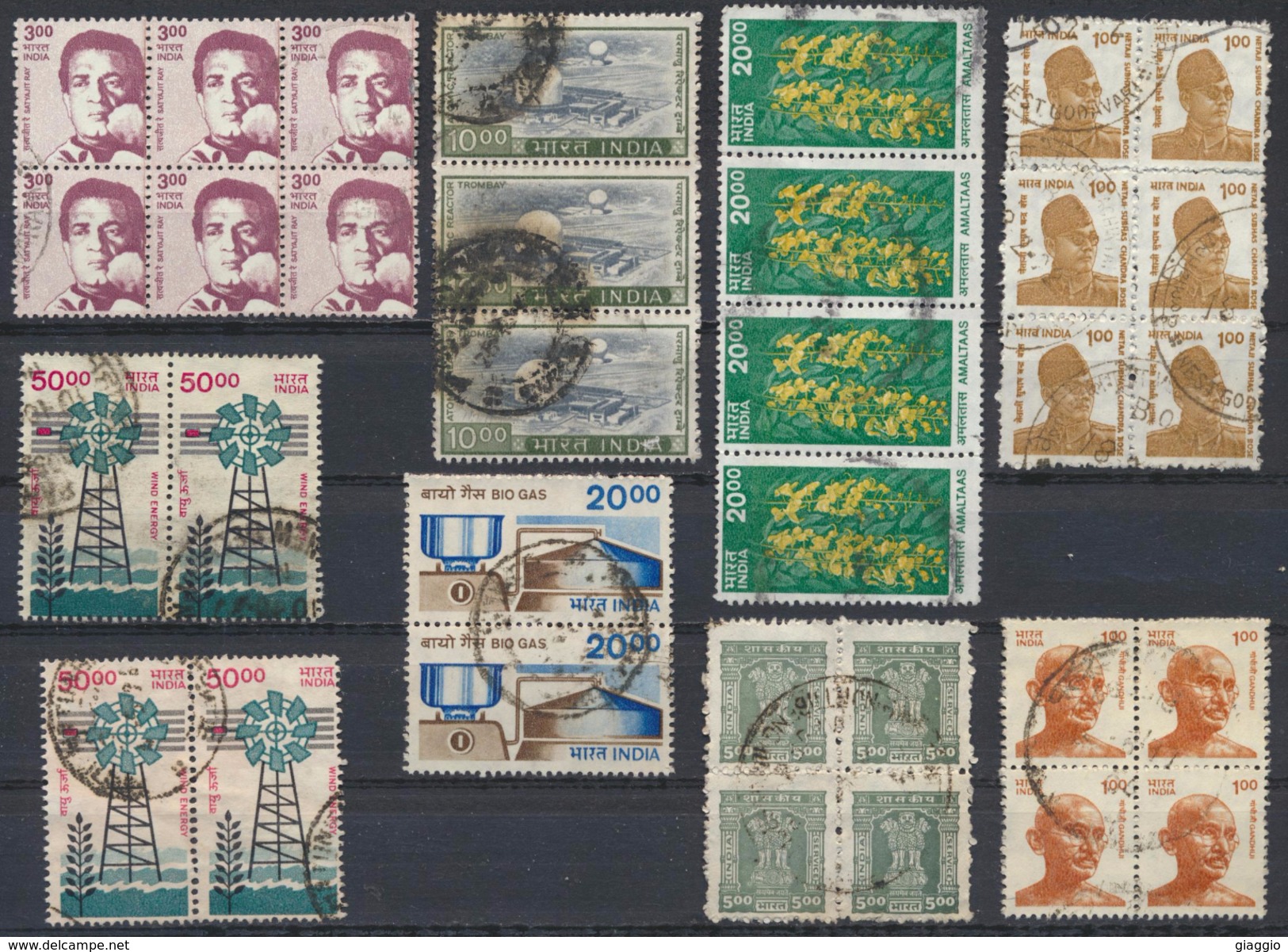 °°° LOT INDIA 77 PZ °°° - Used Stamps