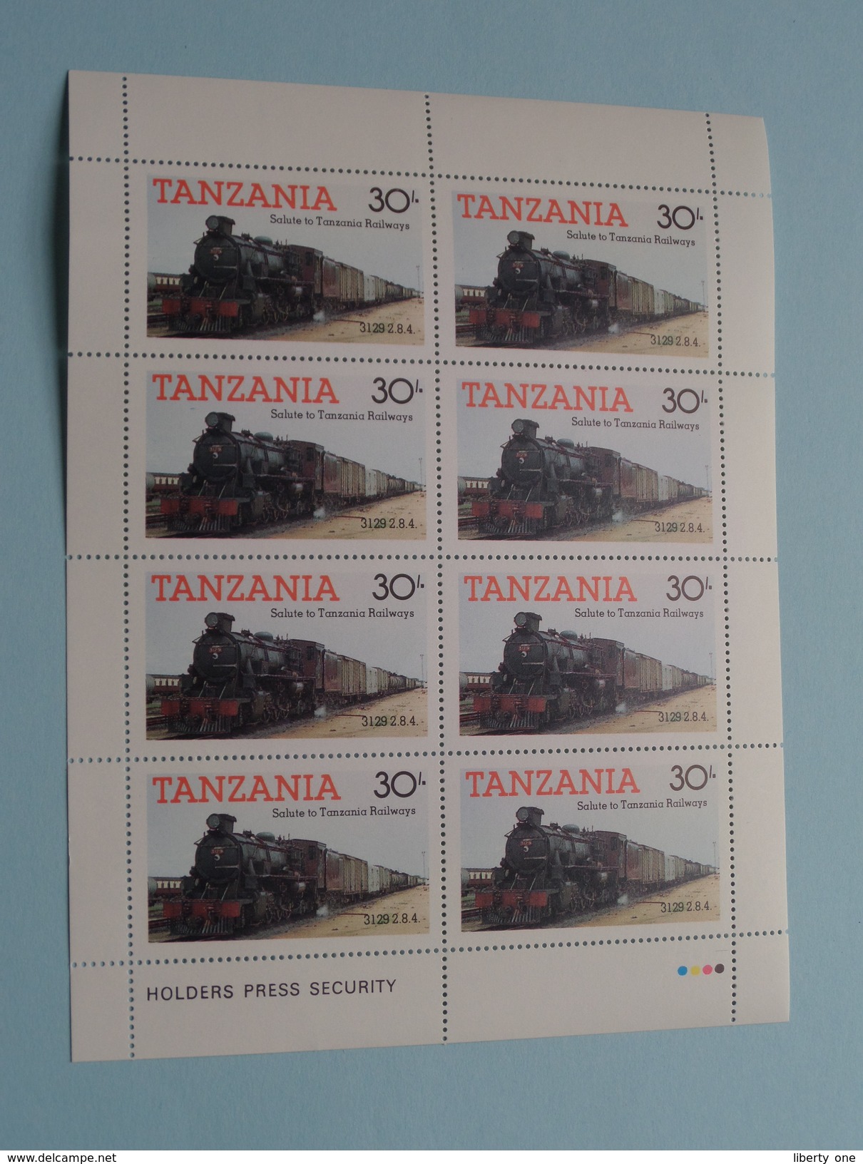 Salute To Tanzania RAILWAYS ( Voir Photo Pour Détails ) !! - Tanzanie (1964-...)