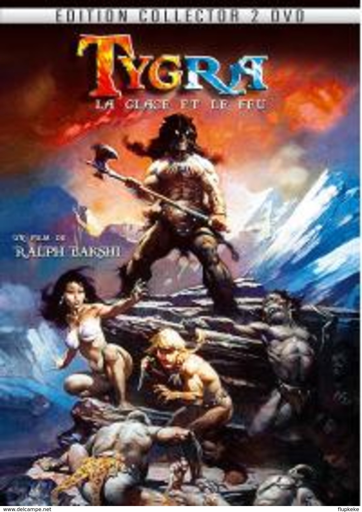 Dvd Zone 2 Tygra, La Glace Et Le Feu (1983) 2 DVD Édition Collector Fire And Ice Opening Vf+Vostfr - Dessin Animé