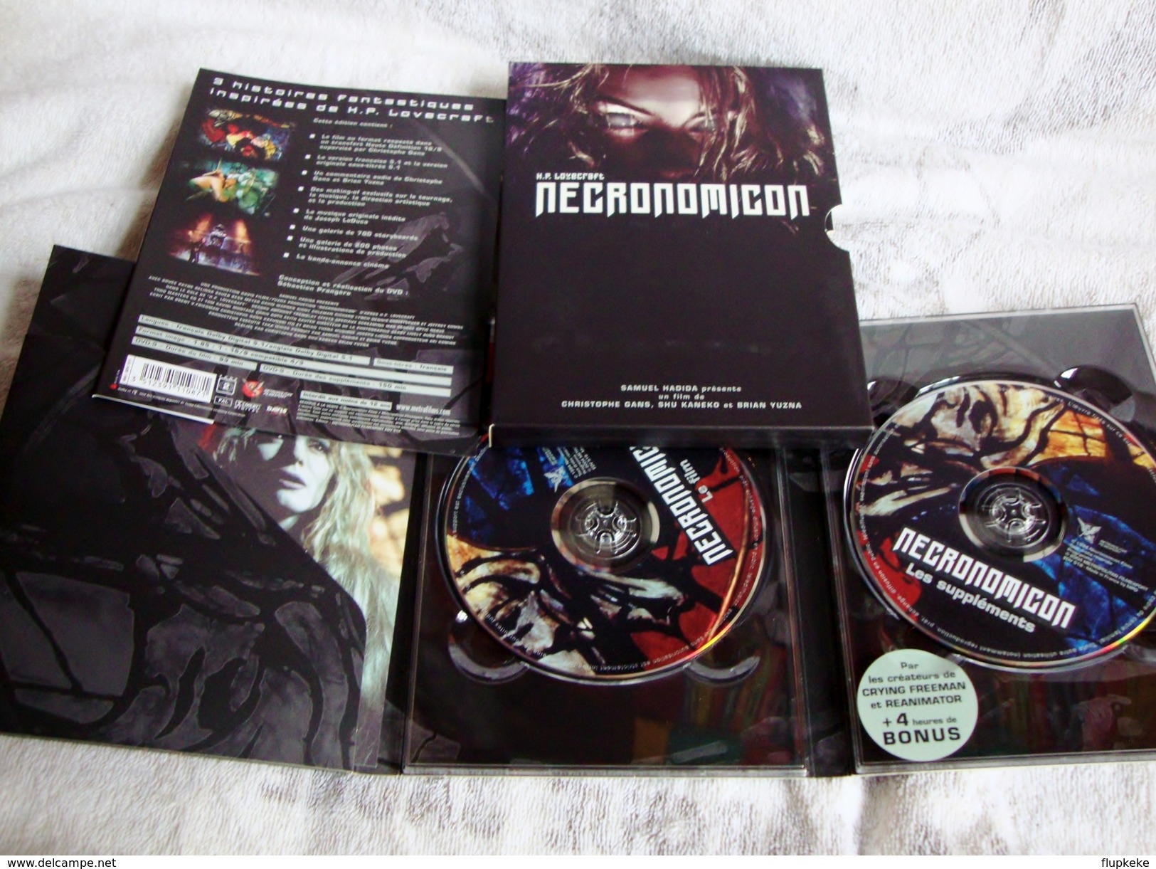 Dvd Zone 2 Necronomicon (1994) Metropolitan Édition Collector Vf+Vostfr - Horreur