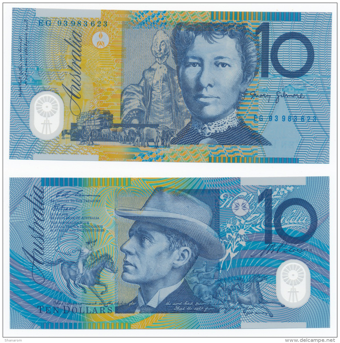 1993 // AUSTRALIA // 10 $ / P0LYMER // UNC - 1992-2001 (polymère)