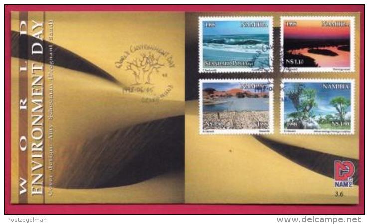 NAMIBIA, 1998, First Day Cover, Stamps, World Environment Day,  Michel 3-06, F3912 - Namibië (1990- ...)