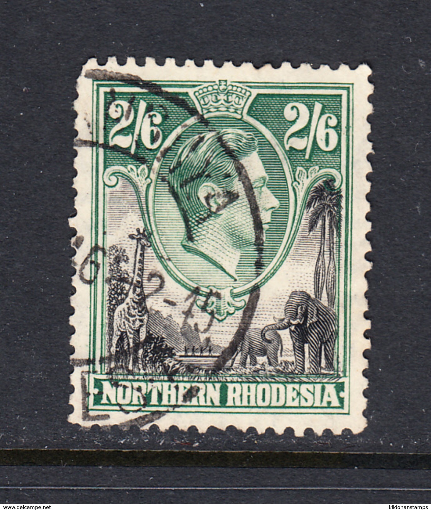 Northern Rhodesia 1938-52 Cancelled, Sc# , SG 41 - Rodesia Del Norte (...-1963)