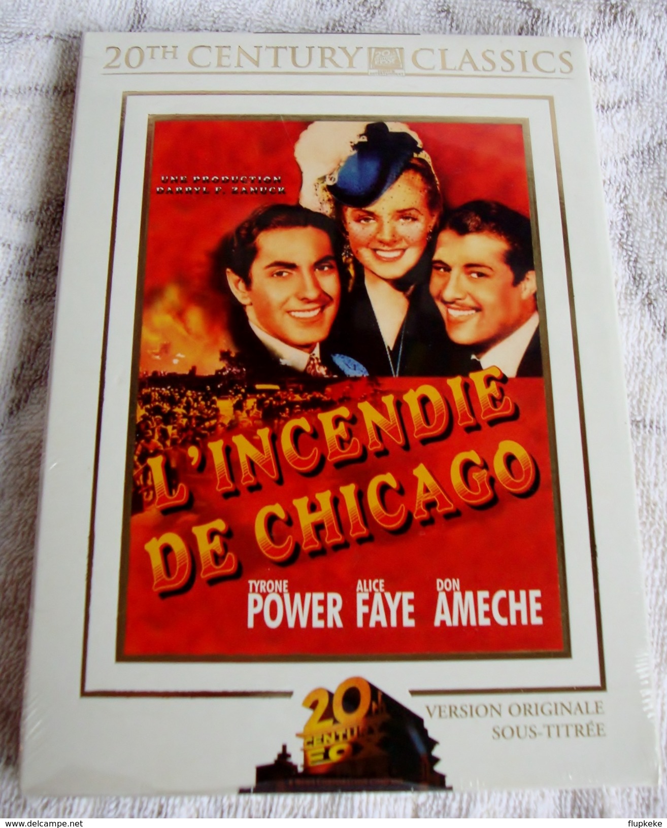 Dvd Zone 2 L'Incendie De Chicago (1937) 20th Century Classic In Old Chicago  Vf+Vostfr - Classiques