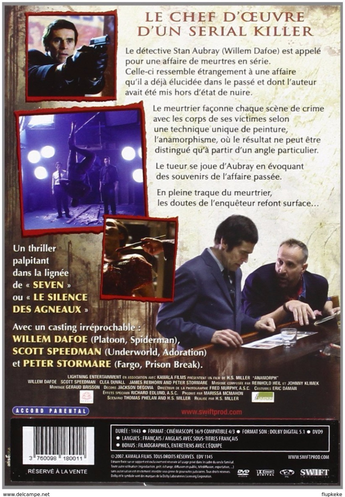 Dvd Zone 2 Anamorph (2007) Vf+Vostfr - Horror