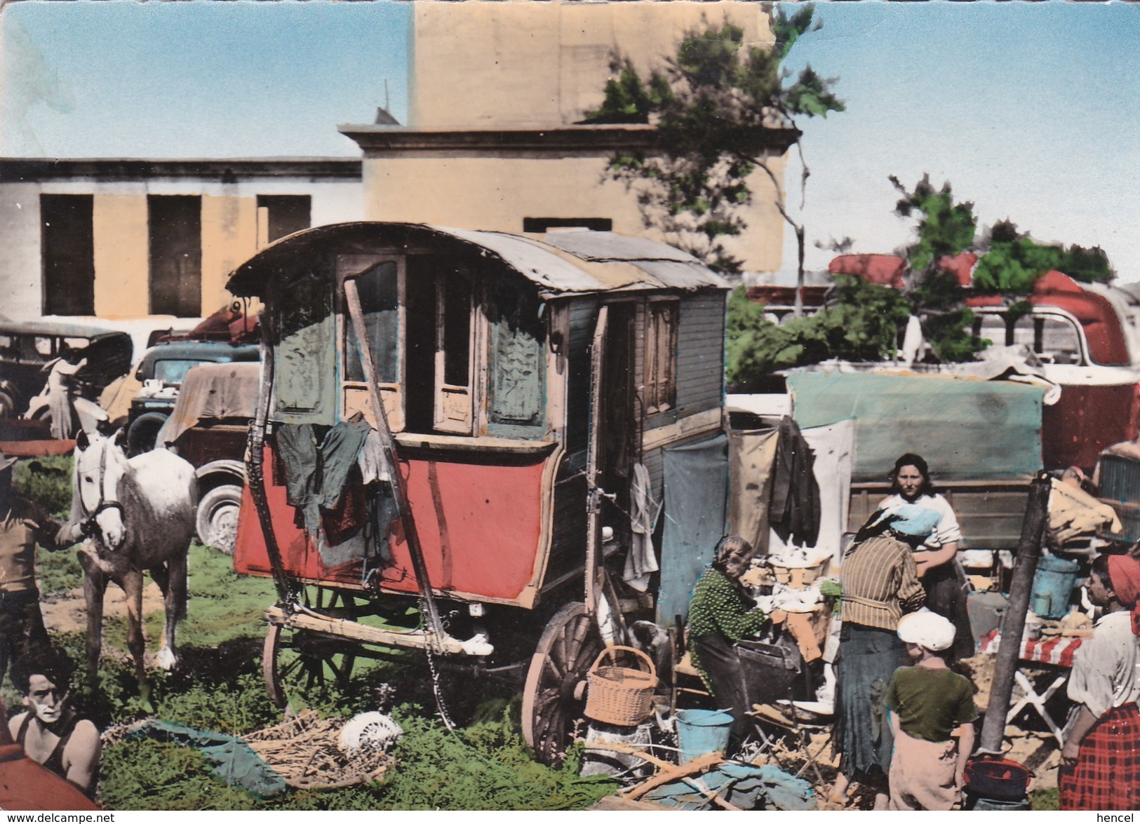 Saintes-Maries-de-la-Mer (Campement De Gitans) - Roulotte - Romanichels - Manouches - Saintes Maries De La Mer