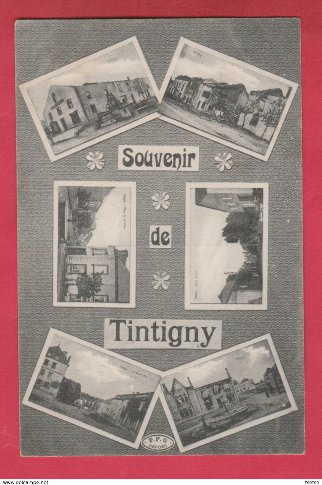 Tintigny - Souvenir De ... - Carte Multivues - 1921 ( Voir Verso ) - Tintigny