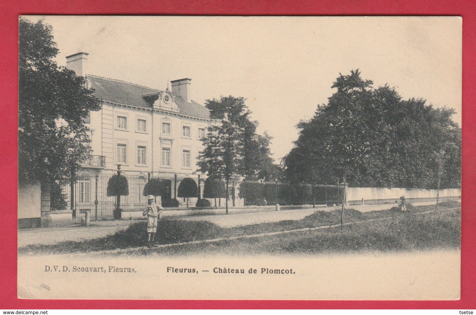 Fleurus - Château De Plomcot - 1919 ( Voir Verso ) - Fleurus