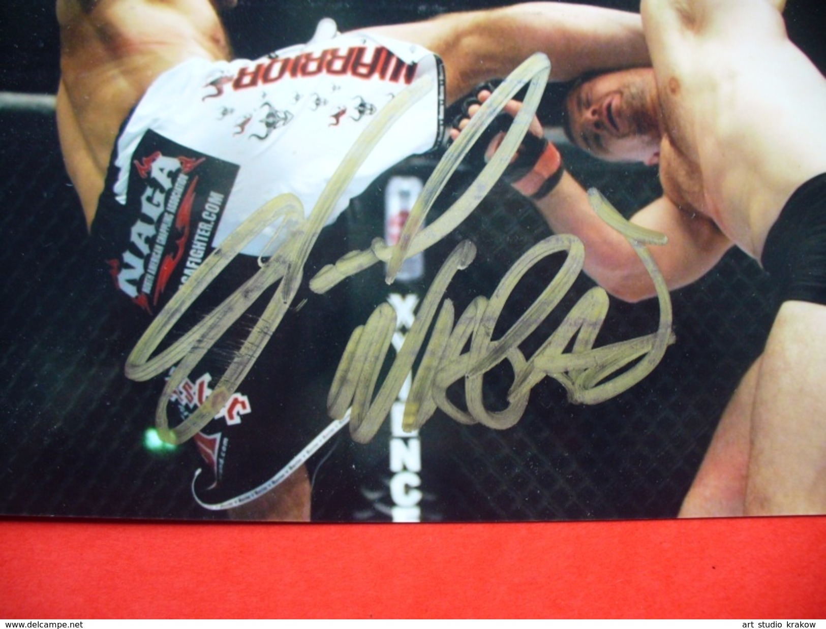 MMA (mixed Martial Arts) , Autograph NAGA WARRIOR --- Signature --- 35 - Arti Martiali