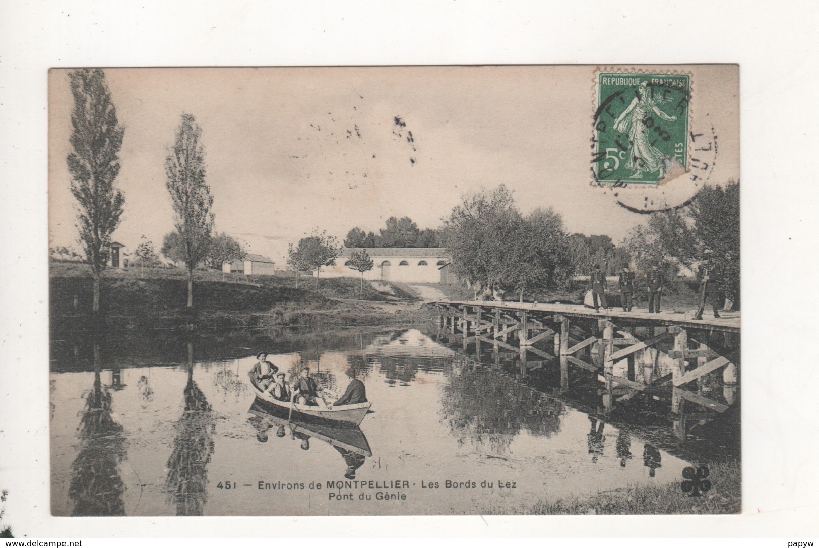 Environs De Montpellier Les Bords Du Lez Pont Du Genie - Montpellier