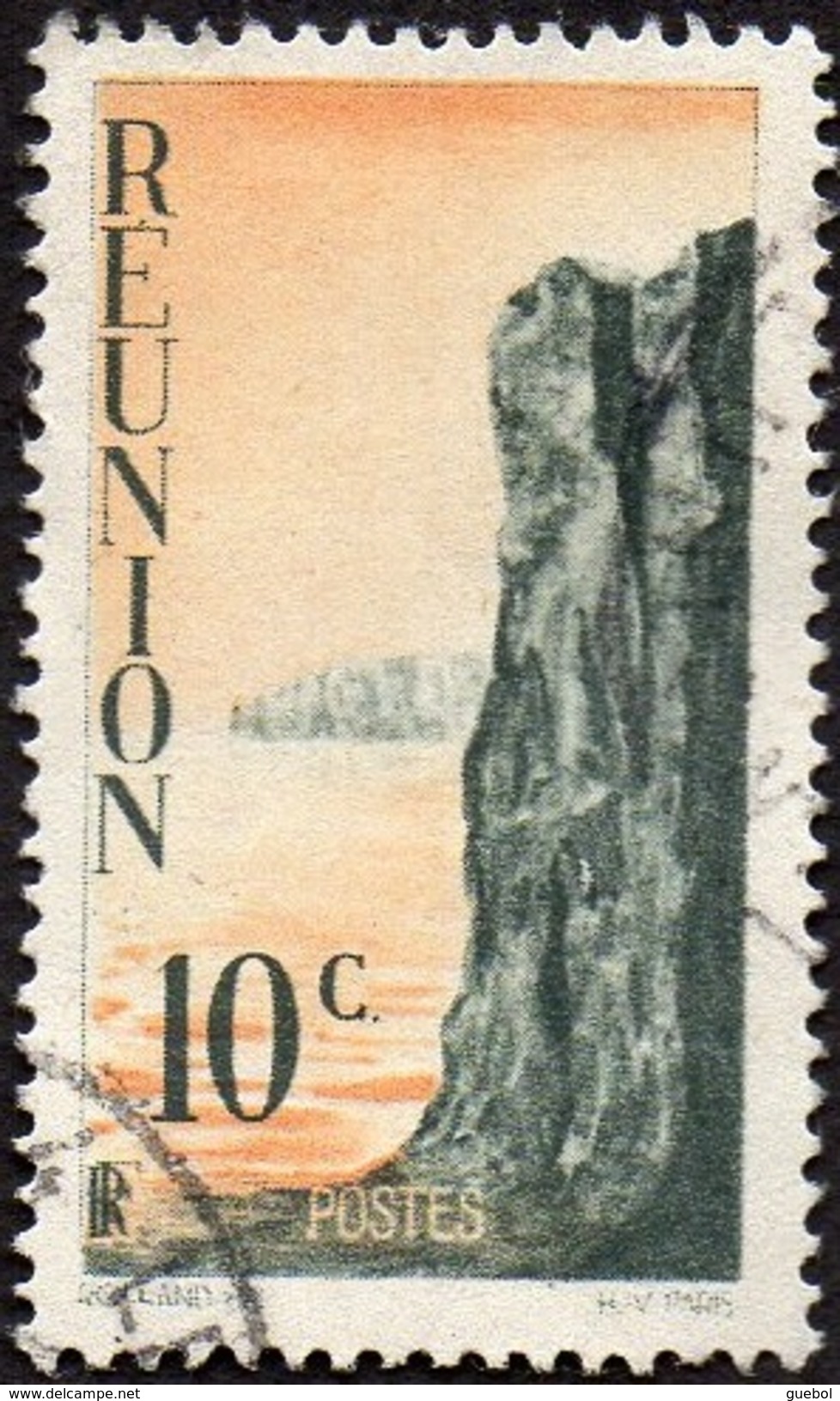 Réunion Obl. N° 262 - Détail De La Série émise En 1947 - Gebraucht