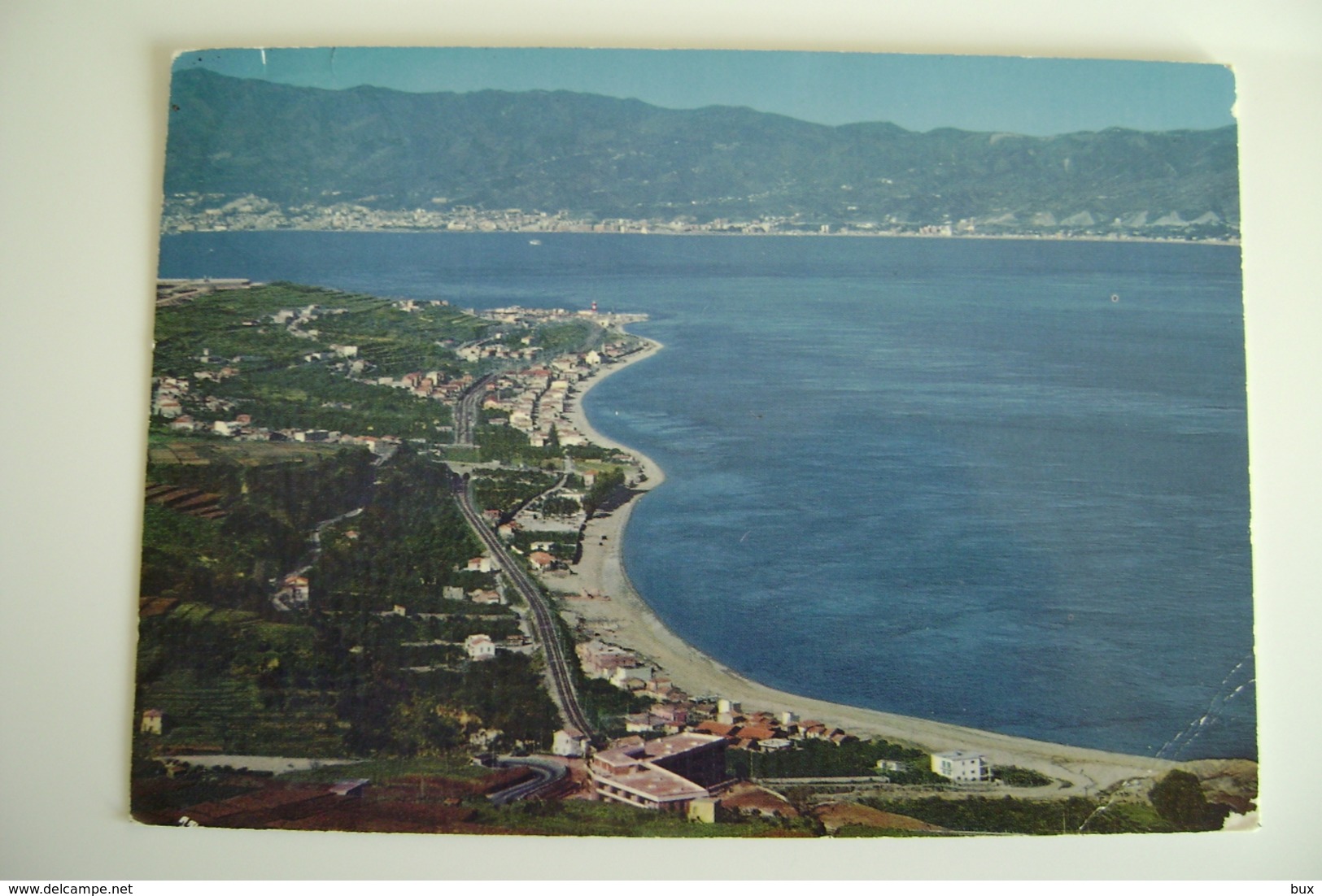 COSTA VIOLA   REGGIO CALABRIA     VIAGGIATA  COME DA FOTO  BOLLO RIMOSSO E PIEGA ANGOLO - Reggio Calabria