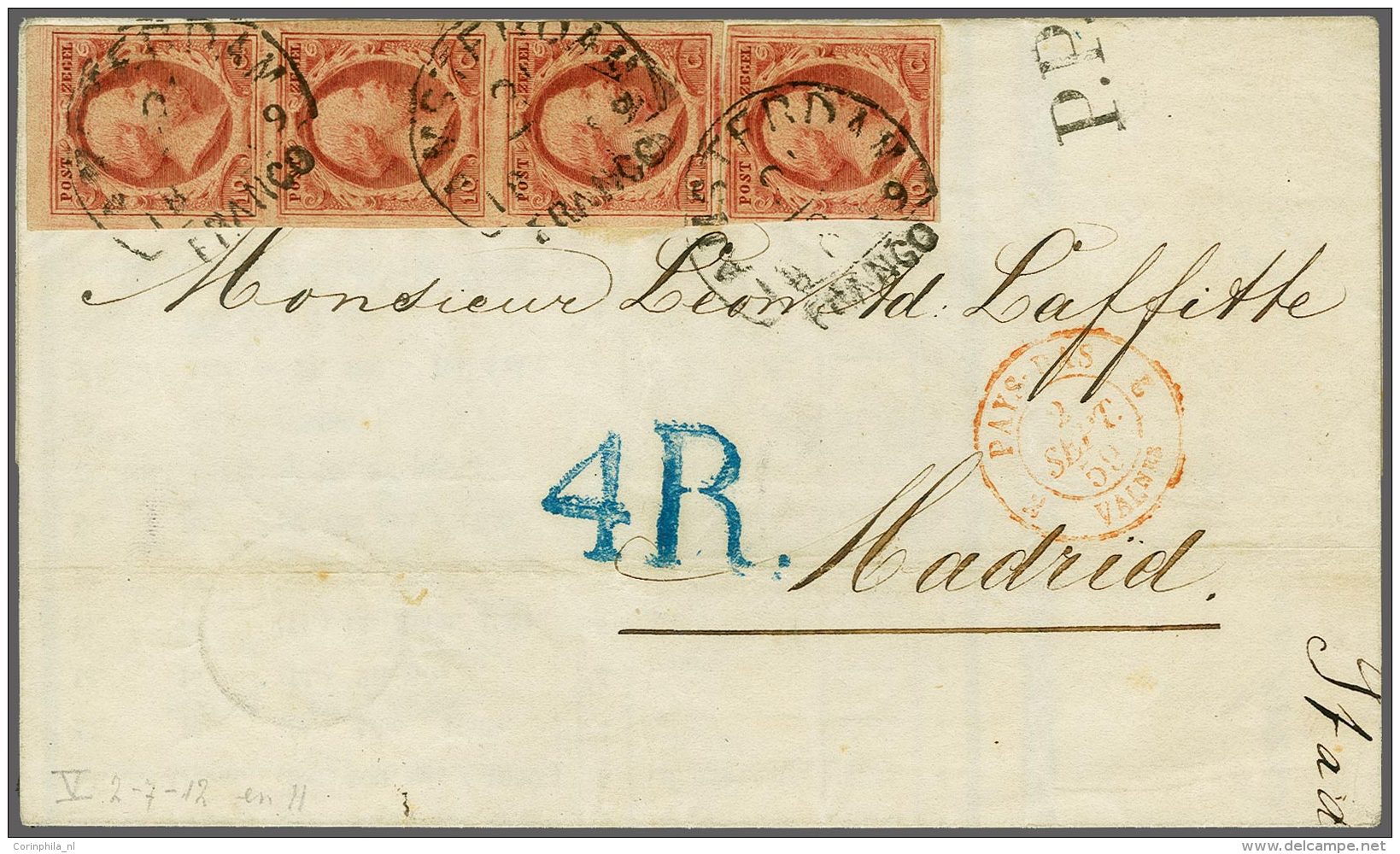 NL 1852 King William III - Altri & Non Classificati