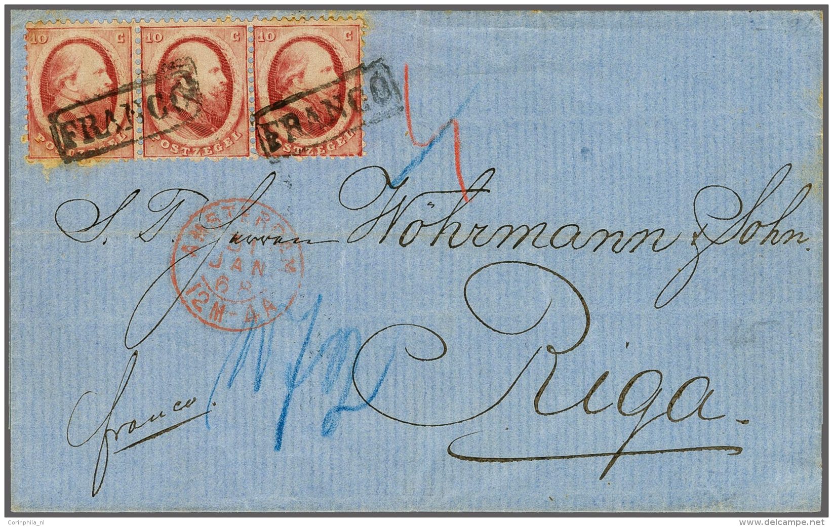 NL 1864 King William III - Altri & Non Classificati