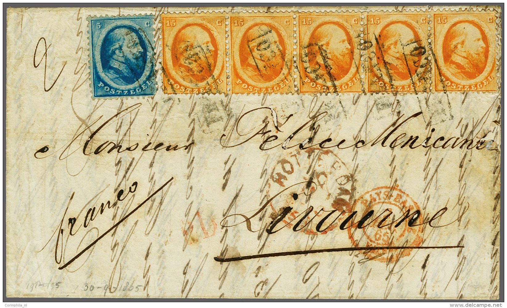 NL 1864 King William III - Altri & Non Classificati