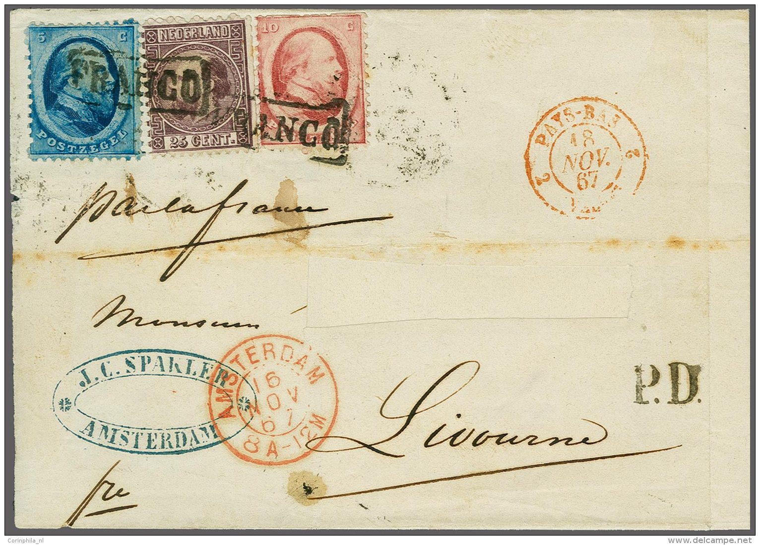 NL 1864 King William III - Altri & Non Classificati