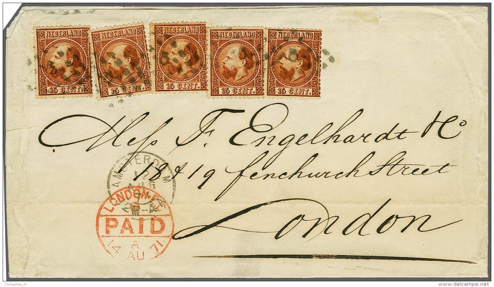 NL 1867 King William III - Altri & Non Classificati