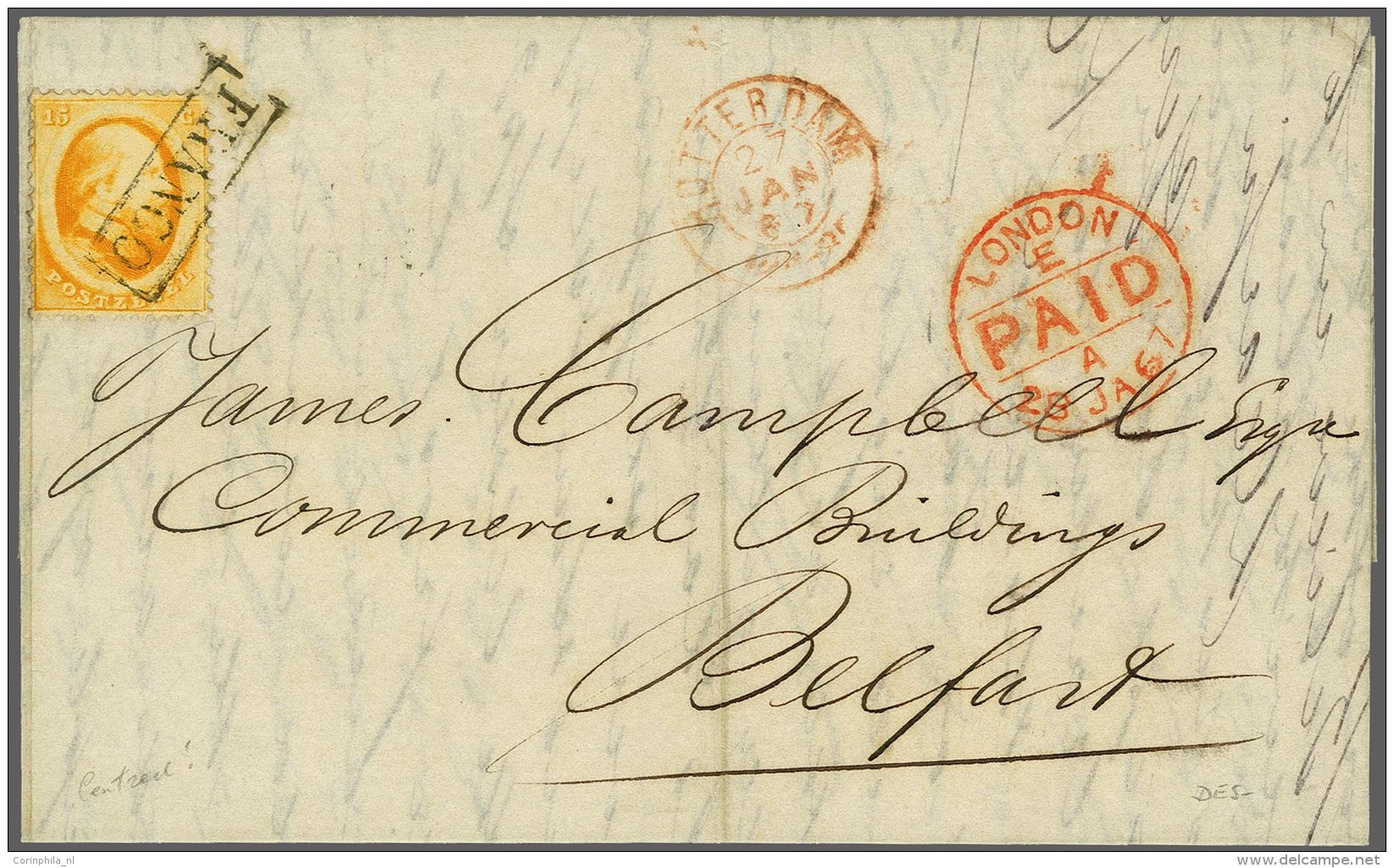 NL 1864 King William III - Altri & Non Classificati