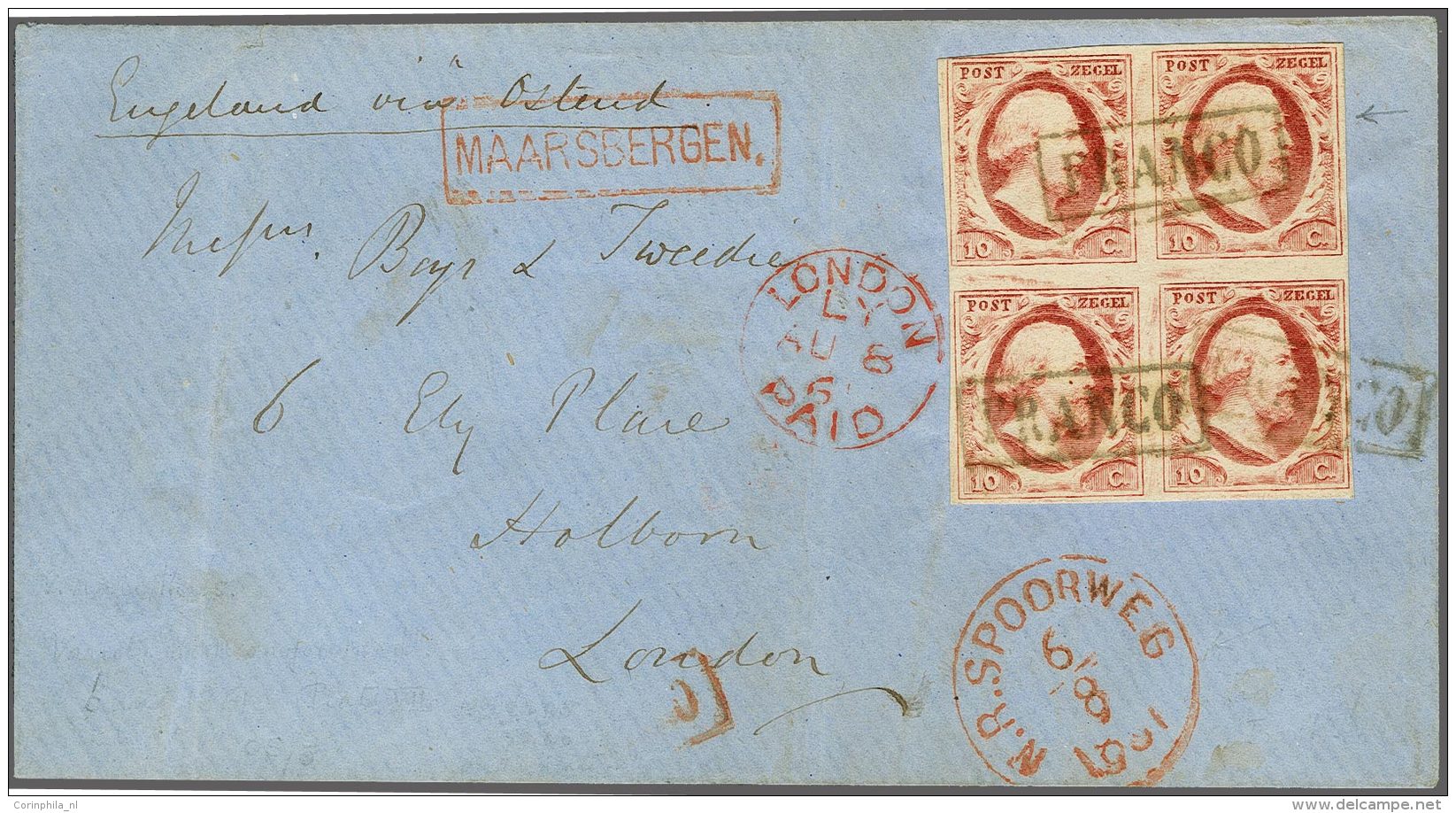 NL 1852 King William III - Altri & Non Classificati