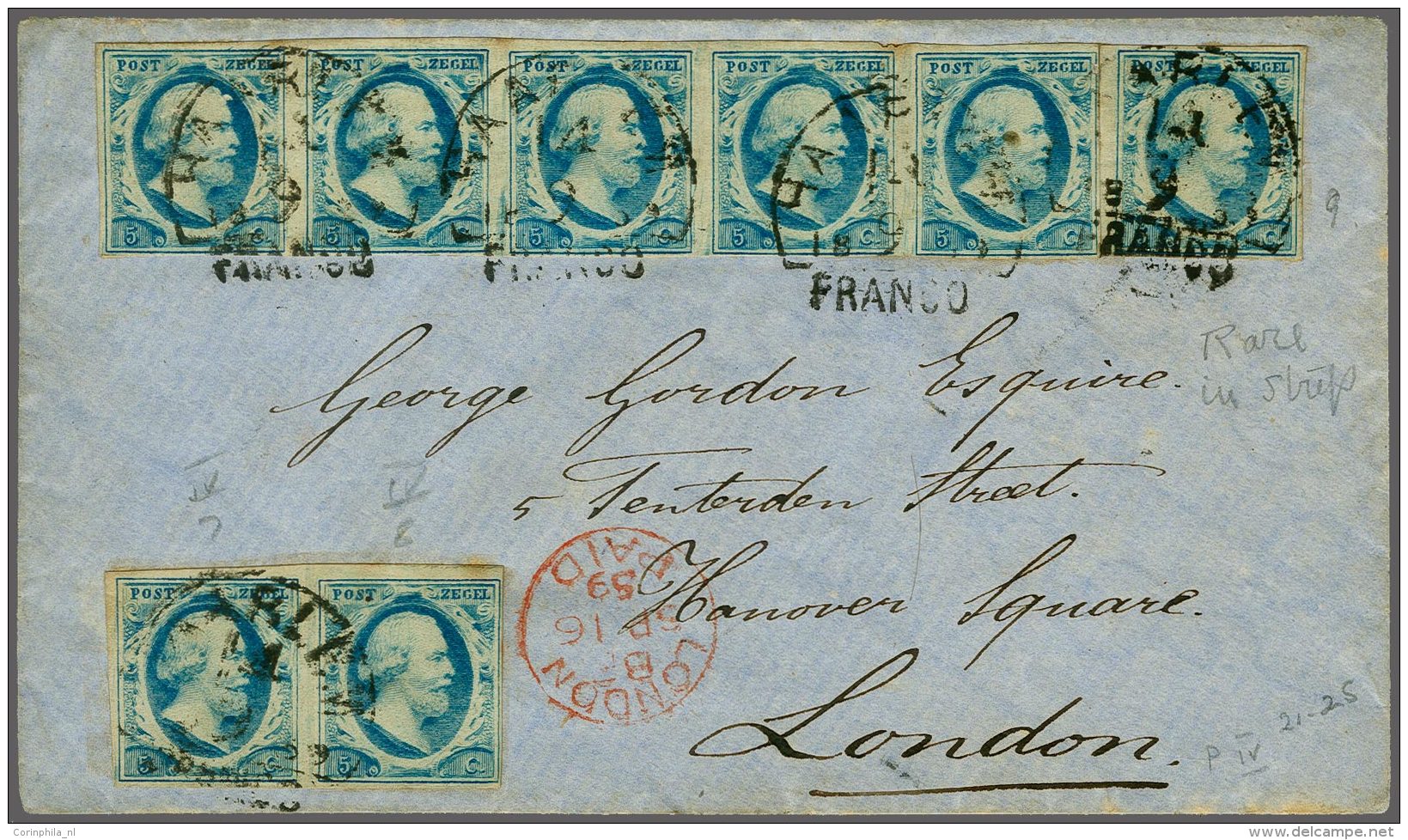 NL 1852 King William III - Altri & Non Classificati