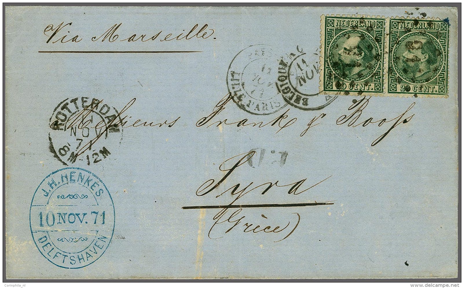 NL 1867 King William III - Altri & Non Classificati