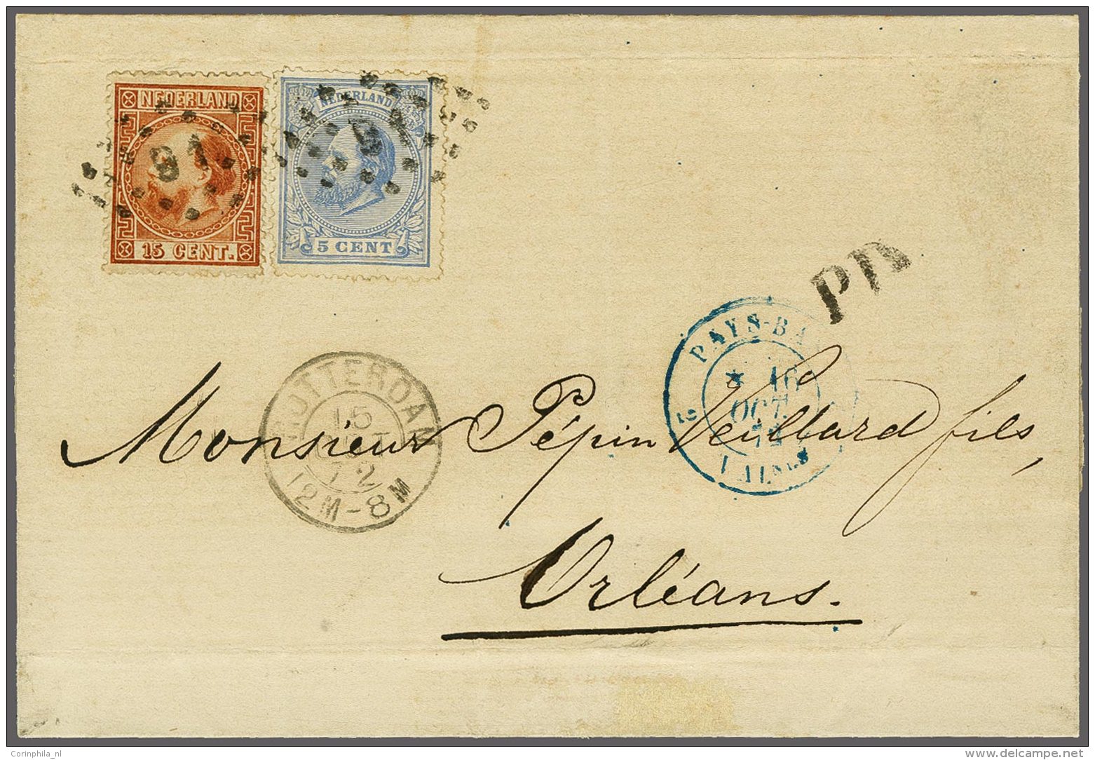 NL 1867 King William III - Altri & Non Classificati