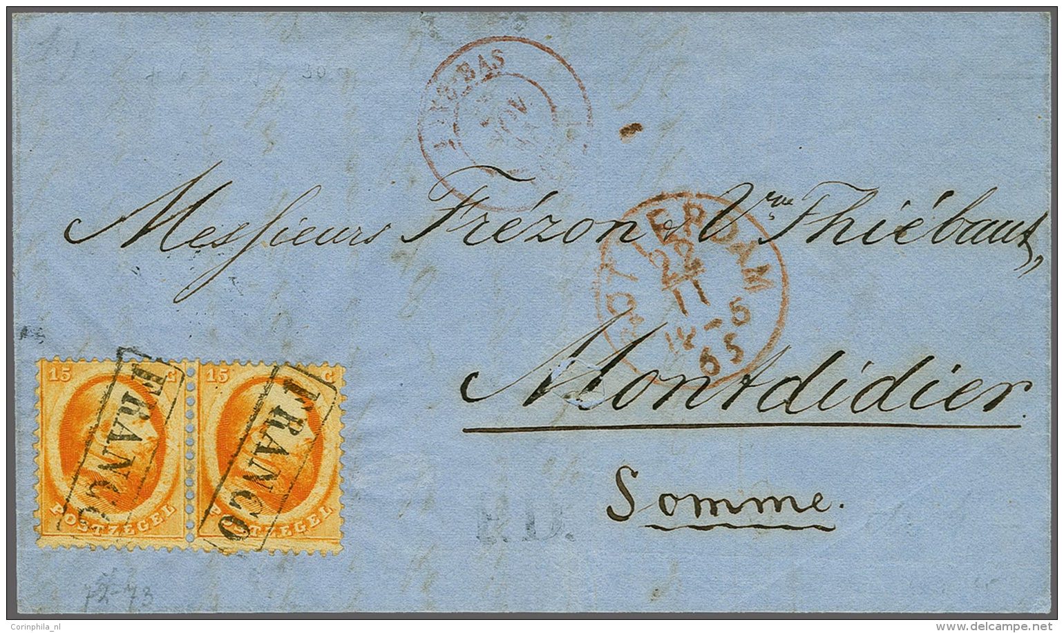 NL 1864 King William III - Altri & Non Classificati