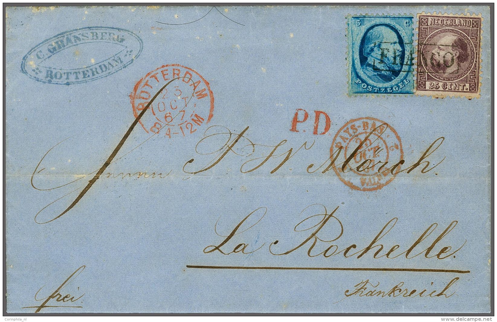 NL 1864 King William III - Altri & Non Classificati