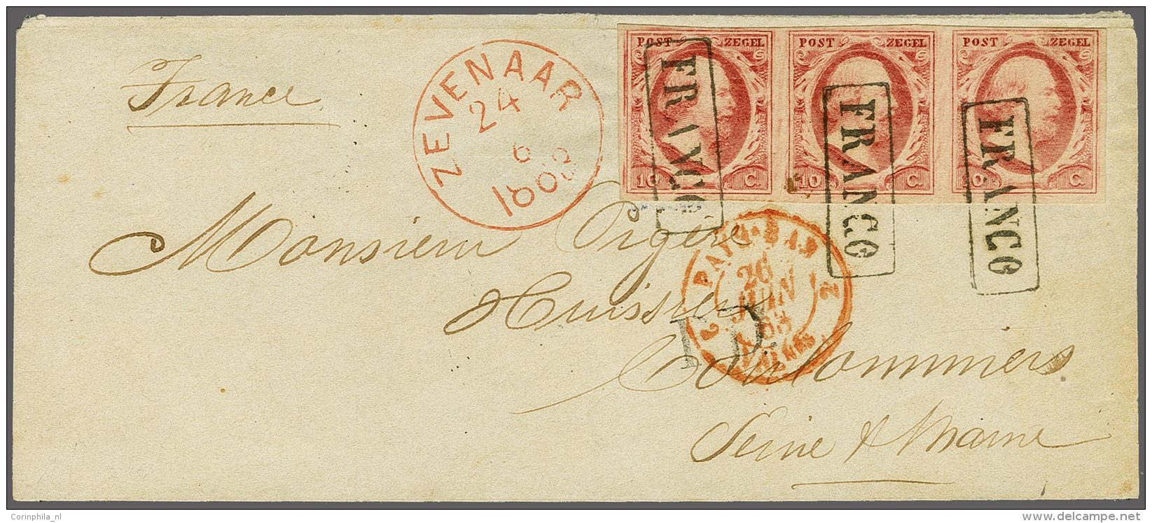 NL 1852 King William III - Altri & Non Classificati