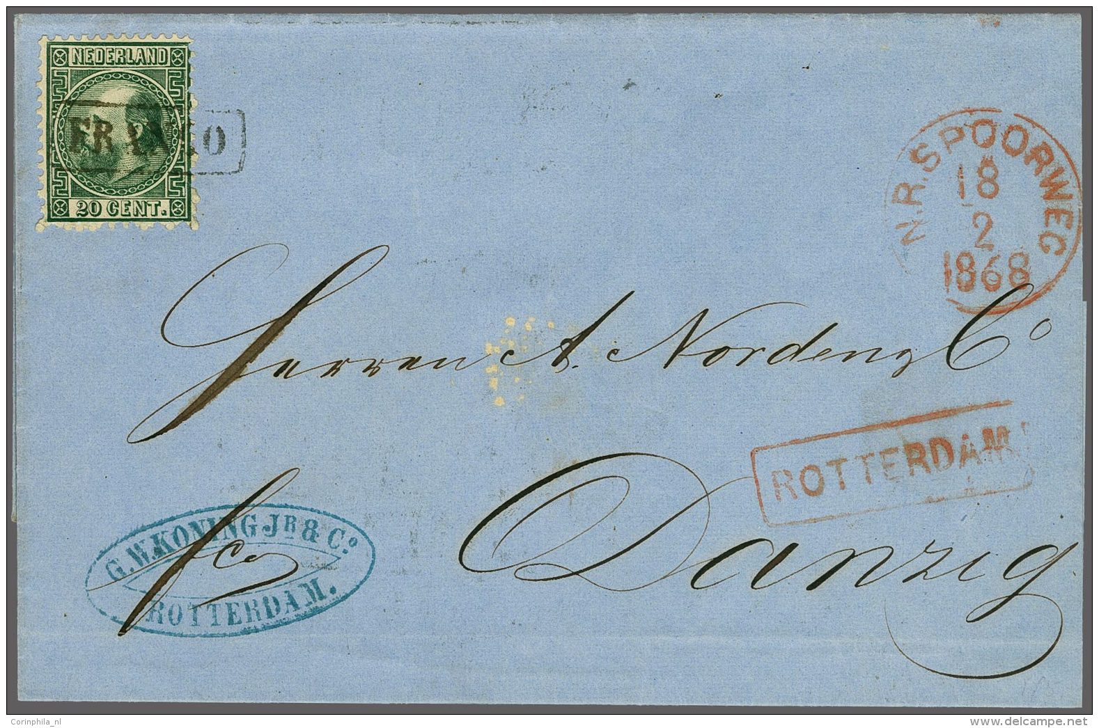 NL 1867 King William III - Altri & Non Classificati