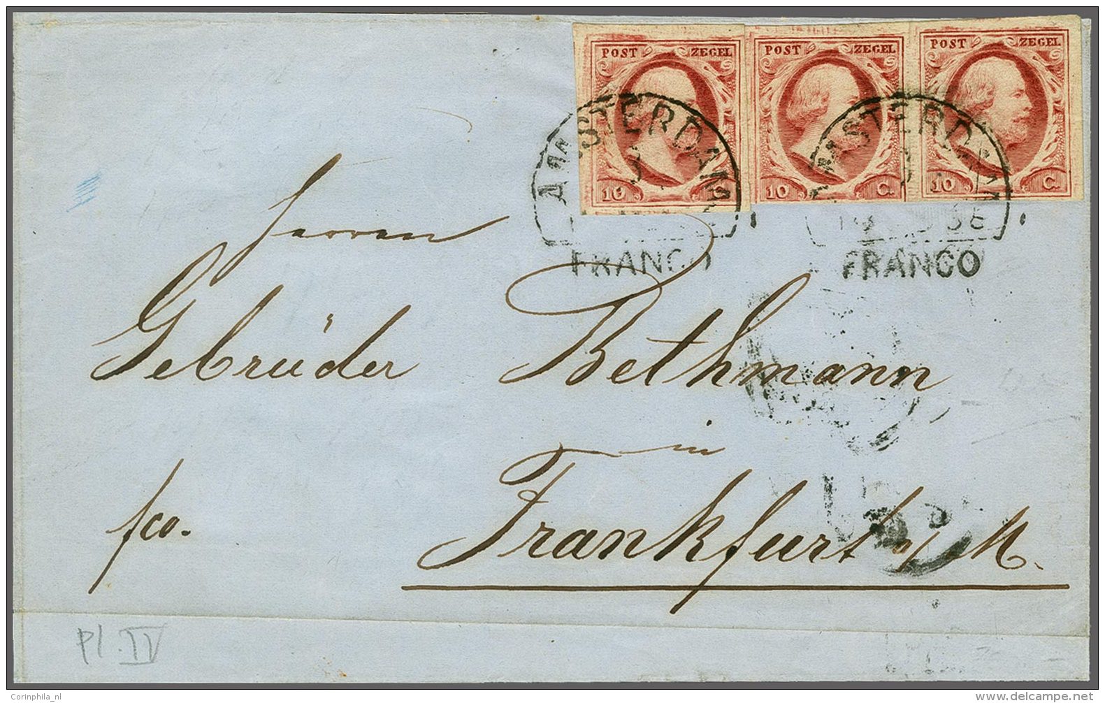 NL 1852 King William III - Altri & Non Classificati