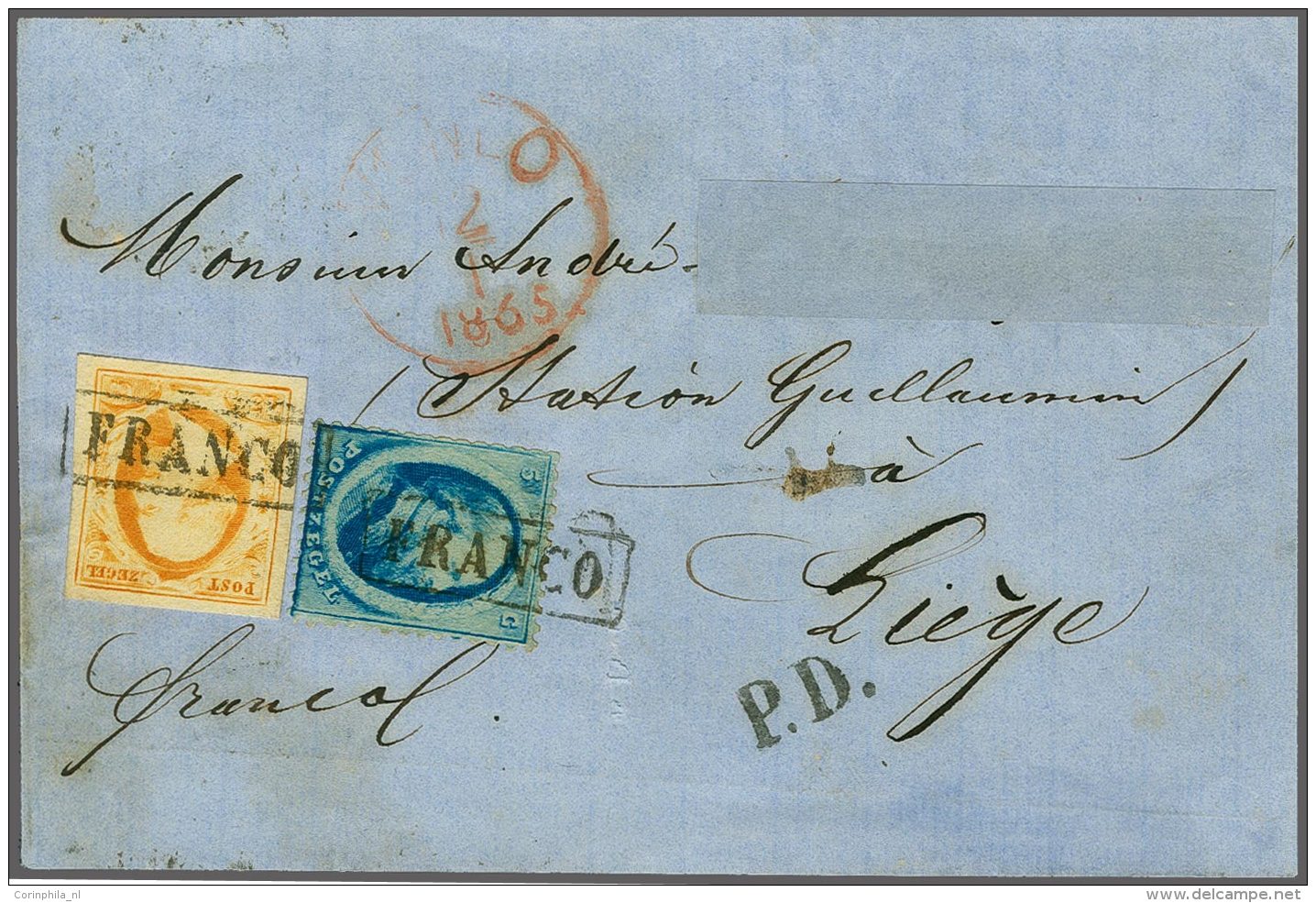 NL 1852 King William III - Altri & Non Classificati