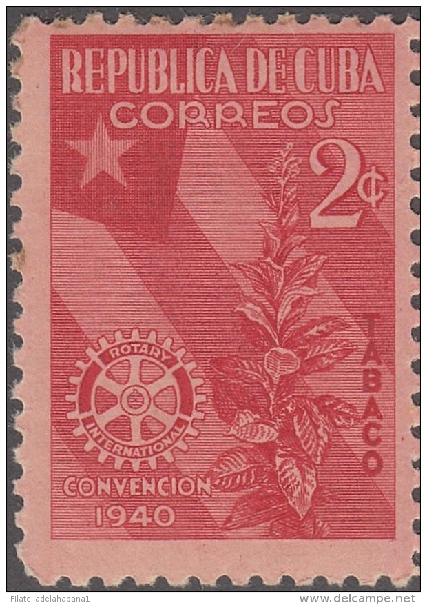 1940-232 CUBA REPUBLICA 1940 Ed.337. CONVENCION ROTARY CLUB. MNH. - Ungebraucht