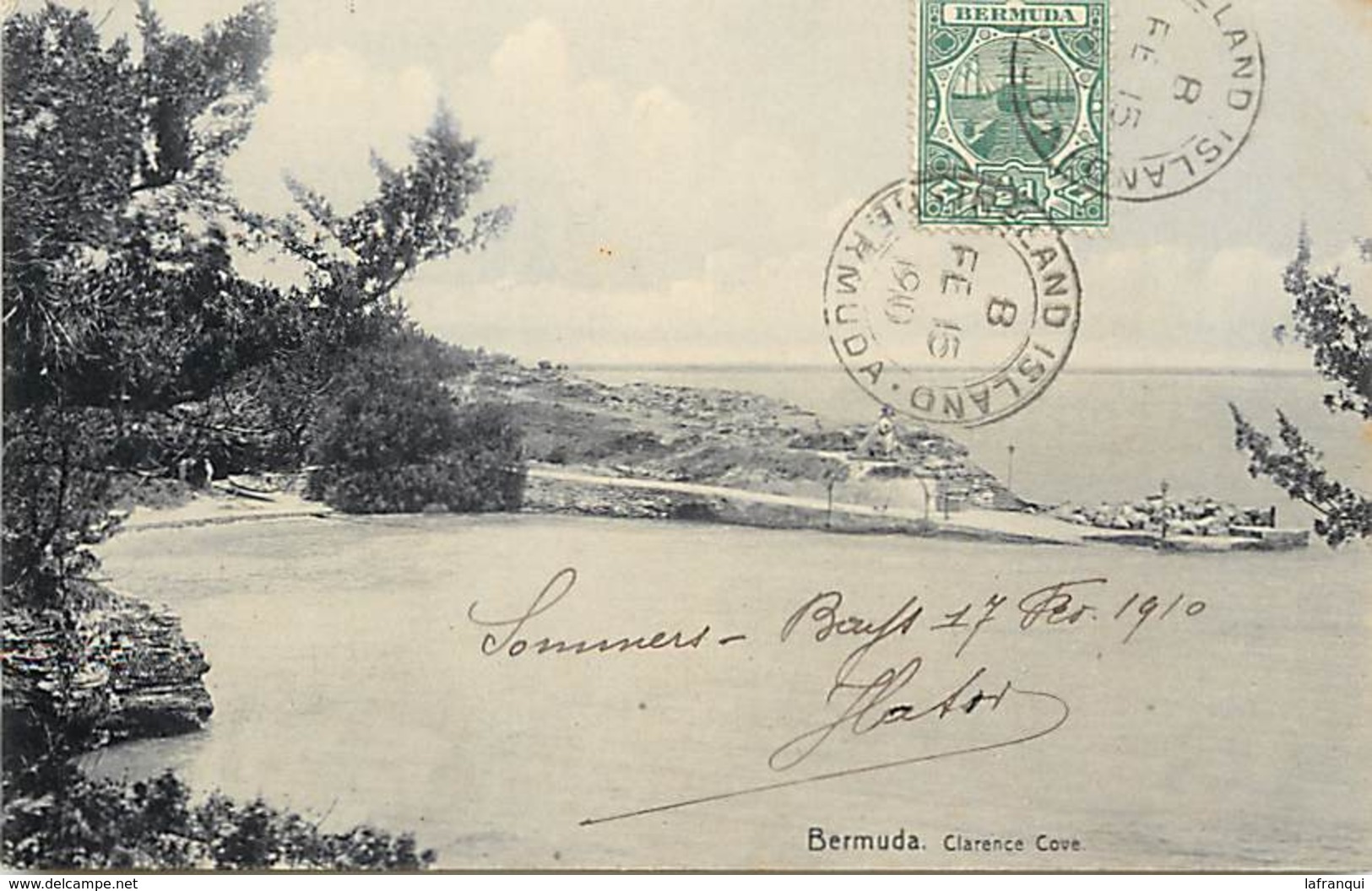 Pays Div- Ref H417- Bermudes - Bermuda -clarence Cove -carte Bon Etat  - Postcard In Good Condition - - Bermudes
