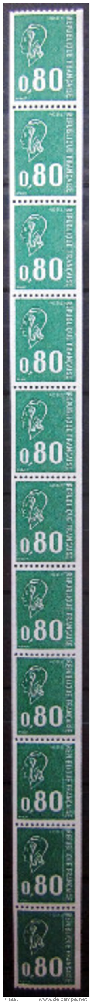 FRANCE            ROULETTE  67  (11 Timbres)            NEUF** - Coil Stamps