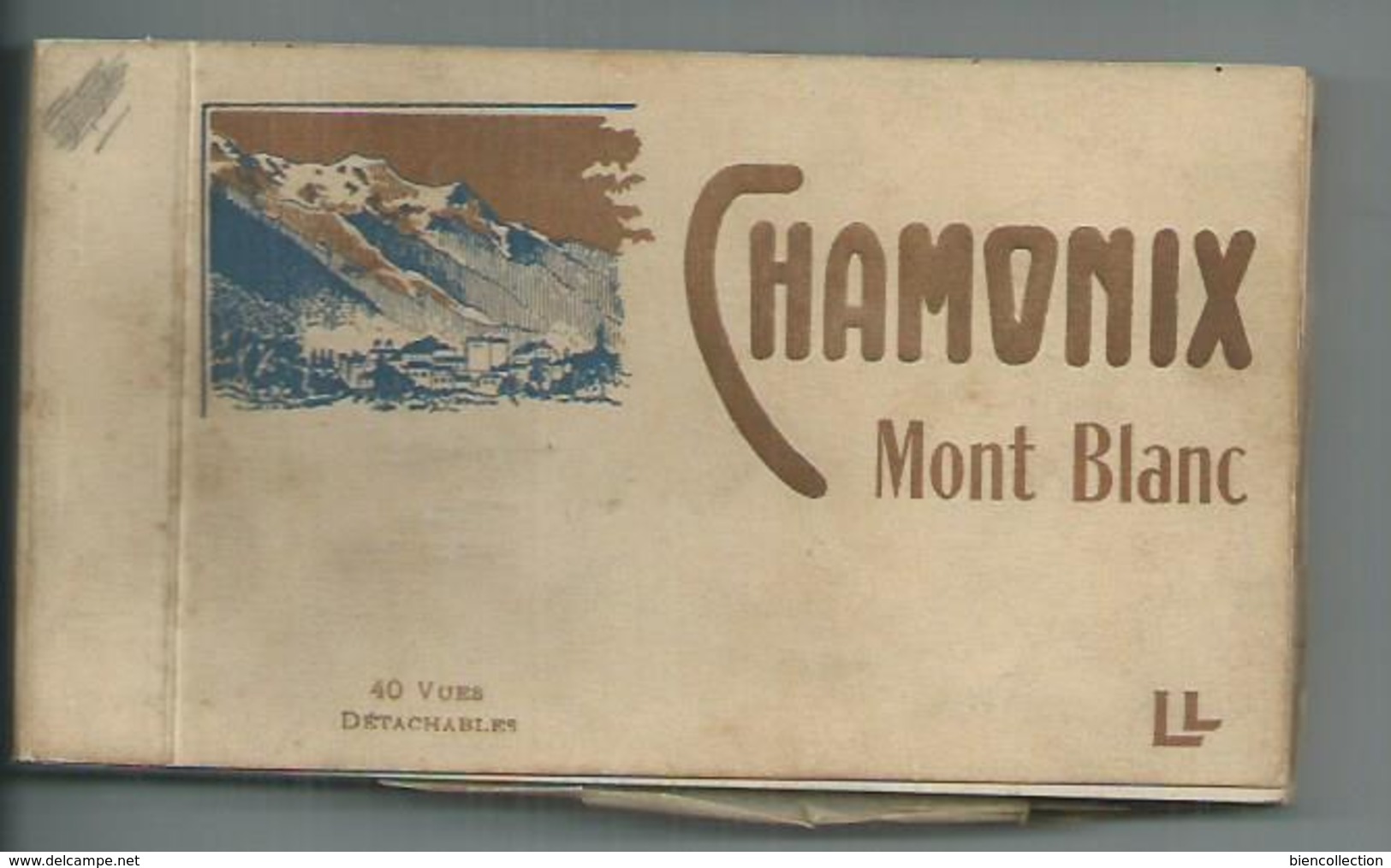 Haute Savoie ,Chamonix Carnet De 40 CPA - Chamonix-Mont-Blanc