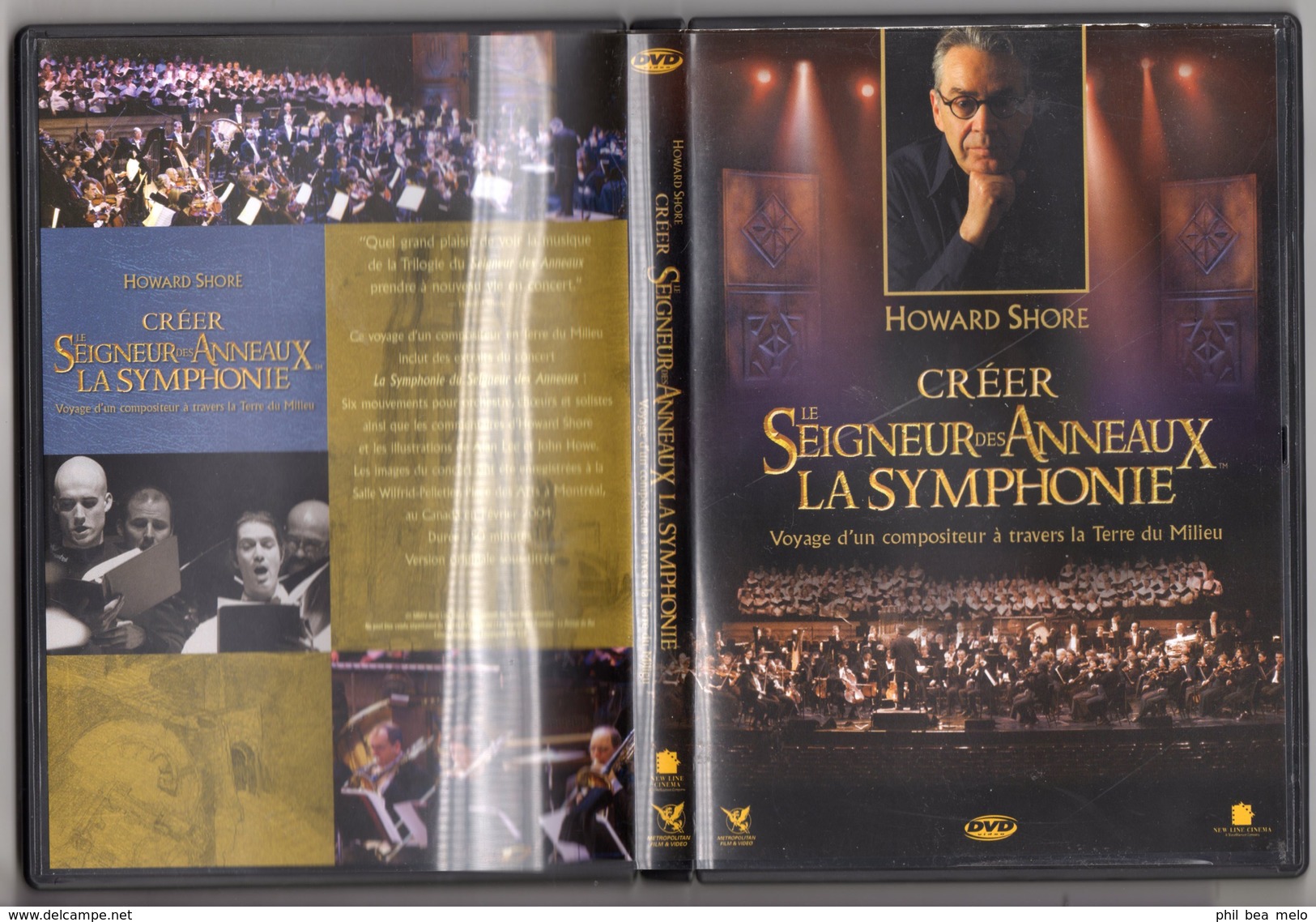 LOTR - HEROIC-FANTAISIE - DVD - LE SEIGNEUR DES ANNEAUX - CRÉER LA SYMPHONIE DU SEIGNEUR DES ANNEAUX - Documentaires