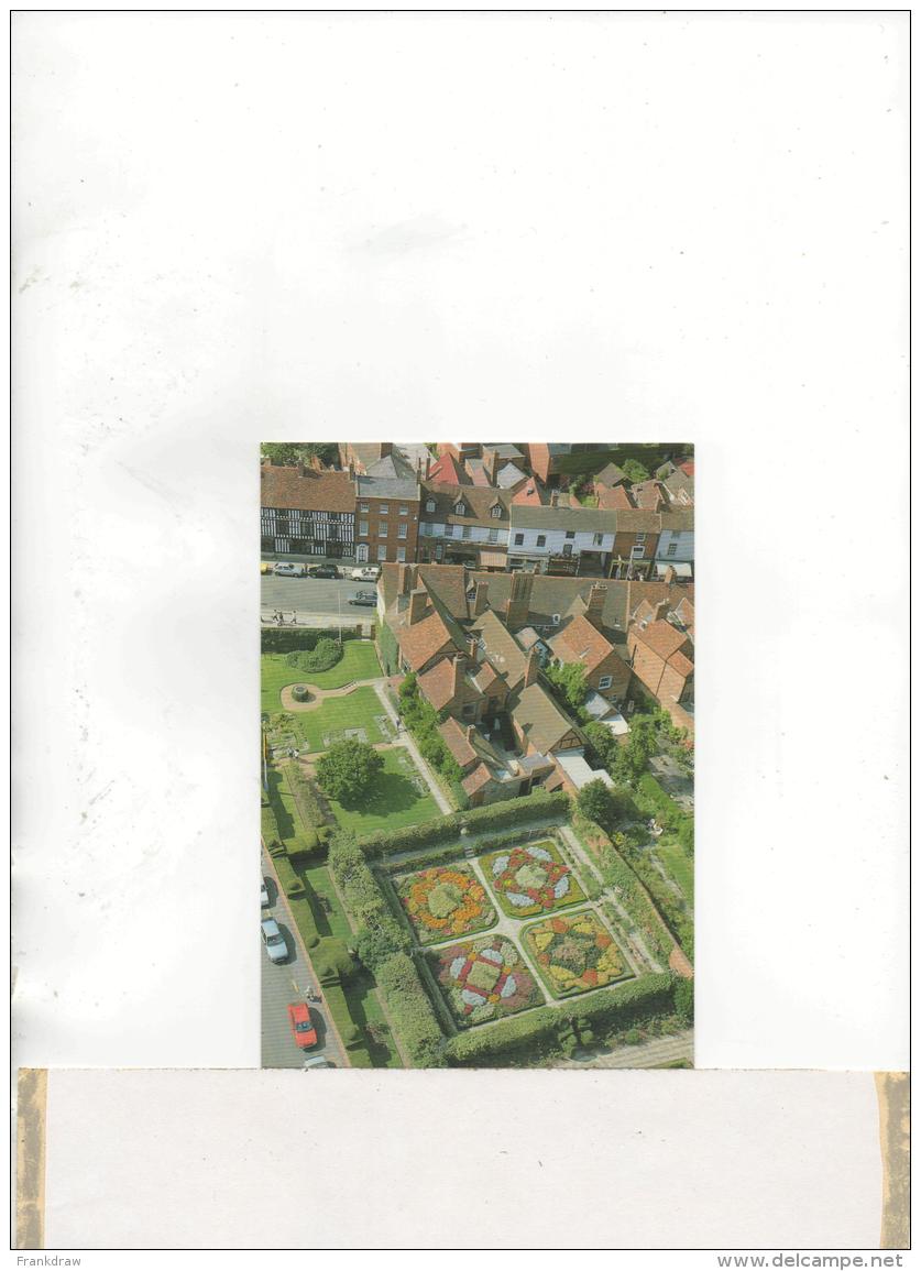 Postcard - New Place &amp; Knot Garden - Stratford Upon Avon Very Good - Non Classificati