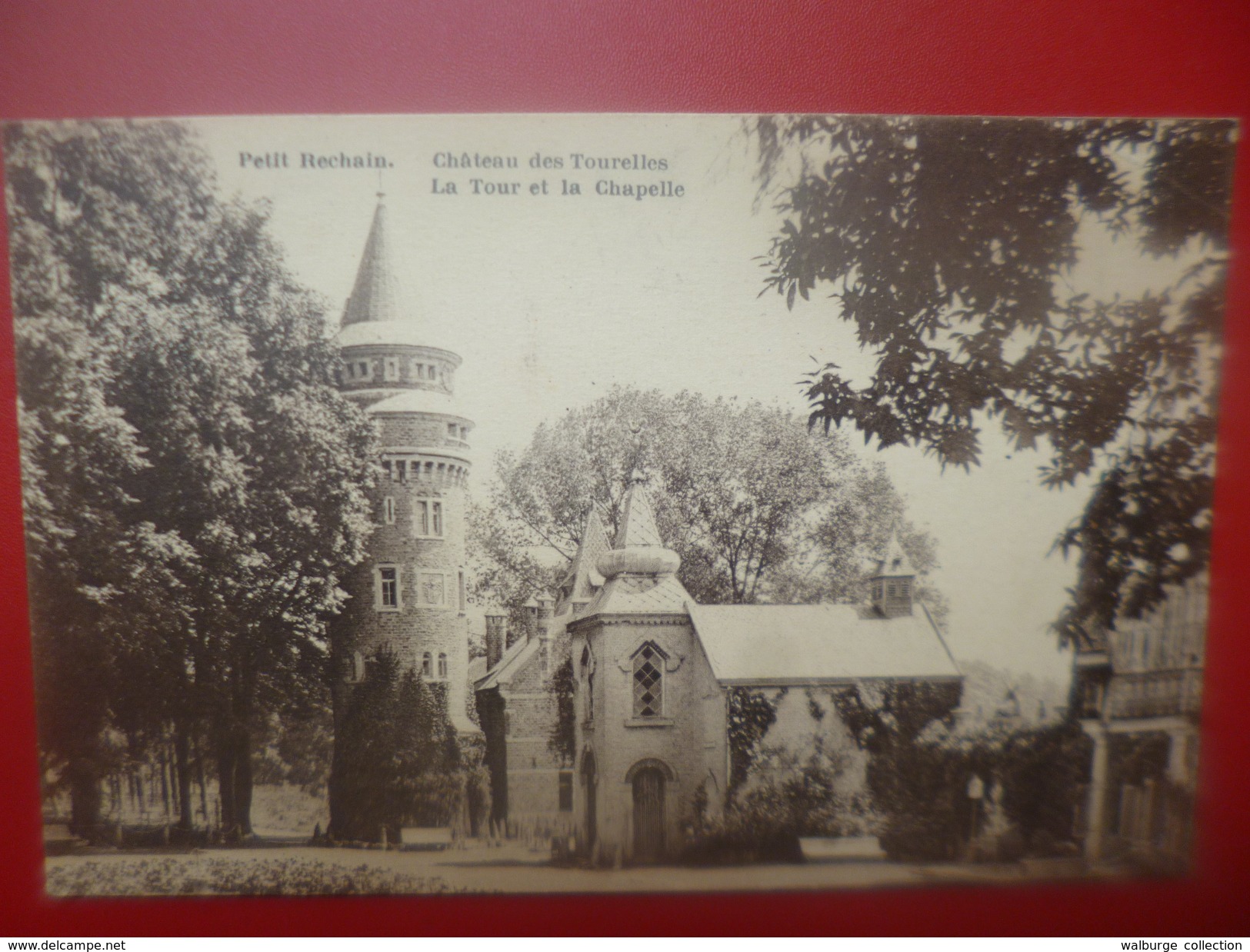 Petit-Rechain : Chateau Des Tourelles (P1463) (coin Léger Pli) - Verviers