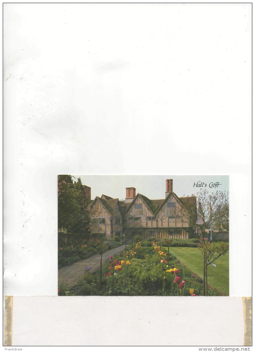 Postcard - Hall's Croft - Stratford Upon Avon Very Good - Non Classificati