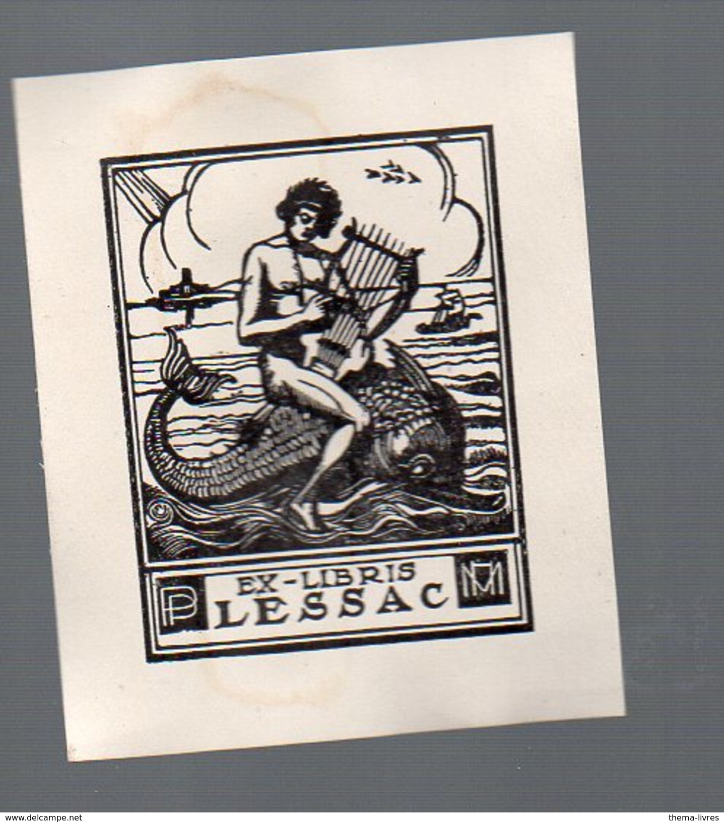 Ex Libris LESSAC  (PPP4261) - Bookplates