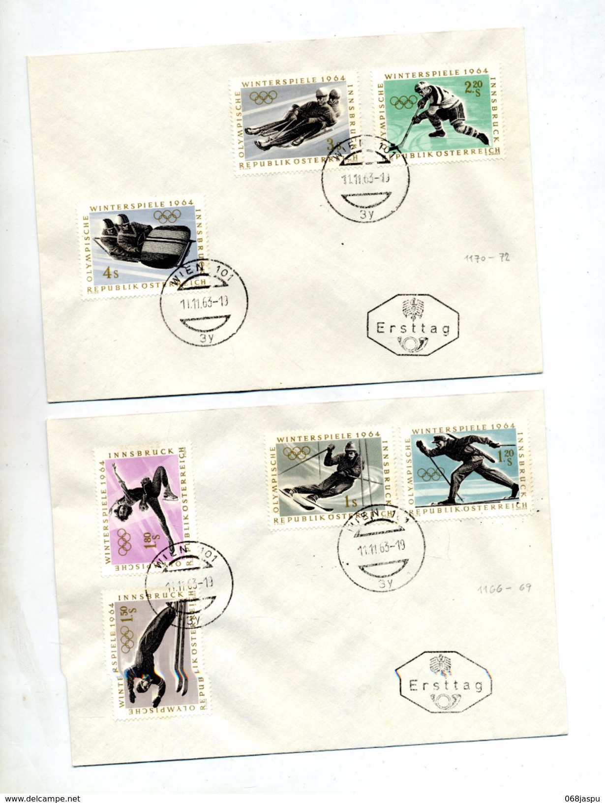 Lettre Fdc ? Cachet Wien Jeu Olympique Hiver - FDC