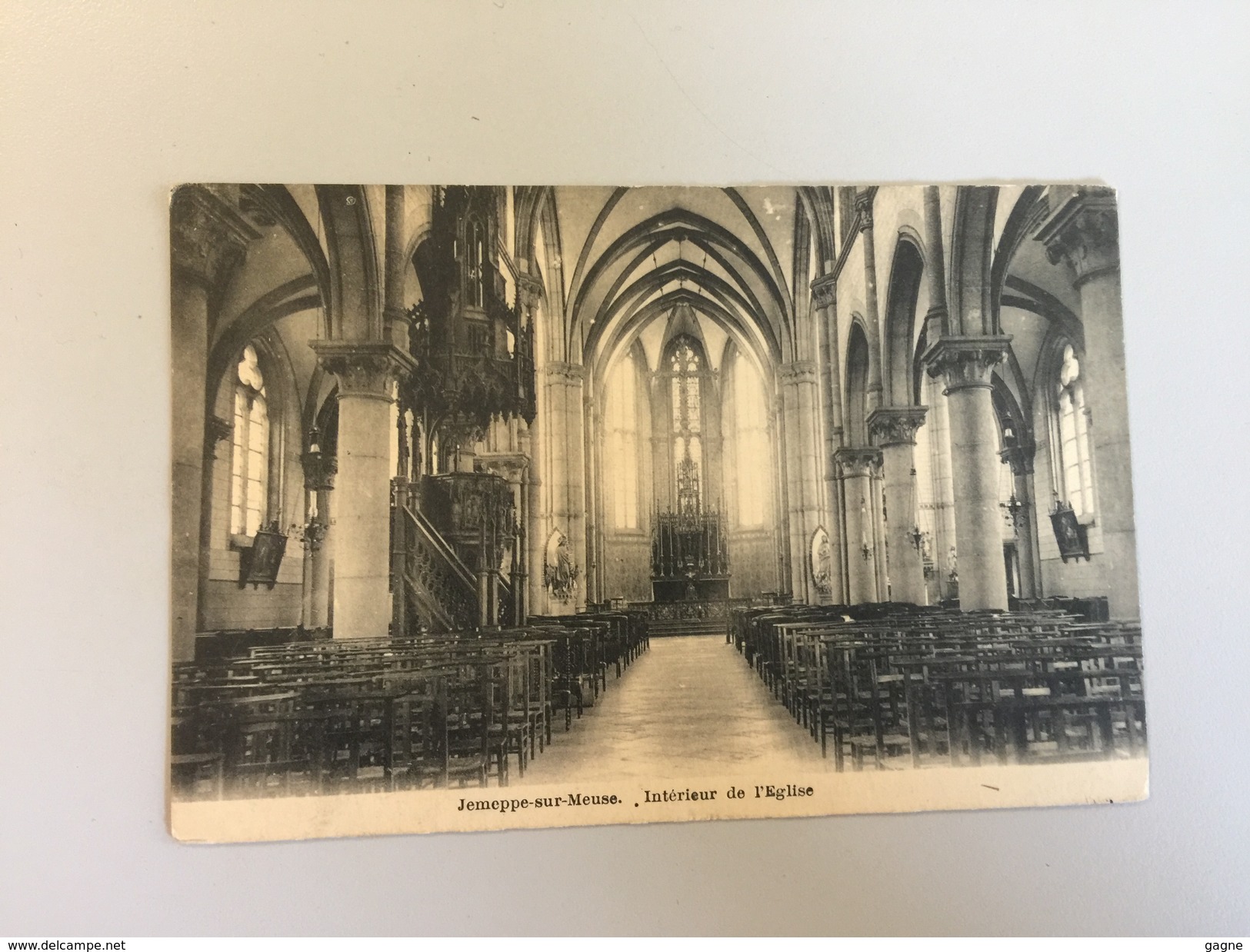 17D - Jemeppe Sur Meuse Intérieur Eglise - Liege