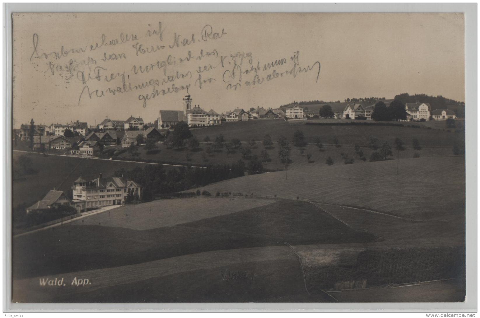 Wald Appenzell - Photo: J. Thurnheer - Autres & Non Classés