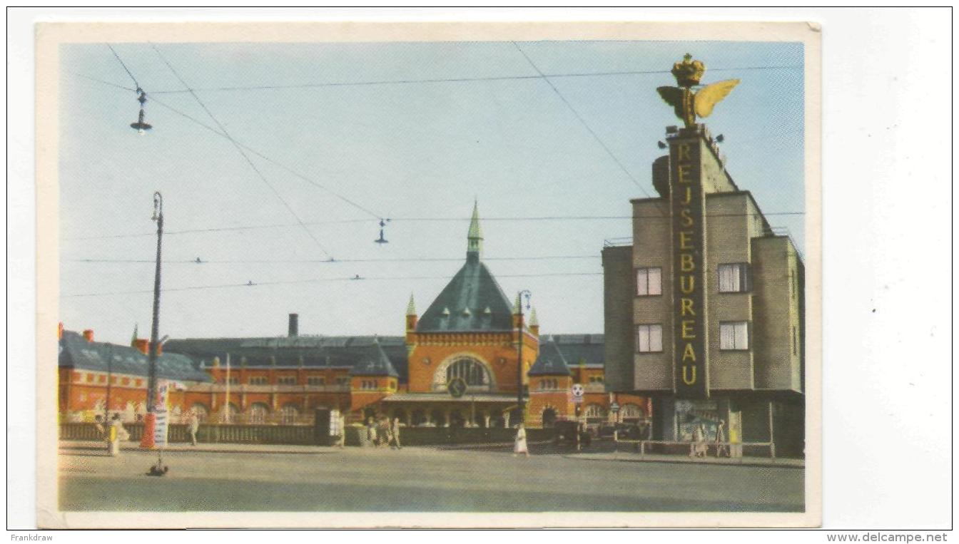 Postcard - Copenhagen - The Central Railway Station - Unused Very Good++ - Unclassified