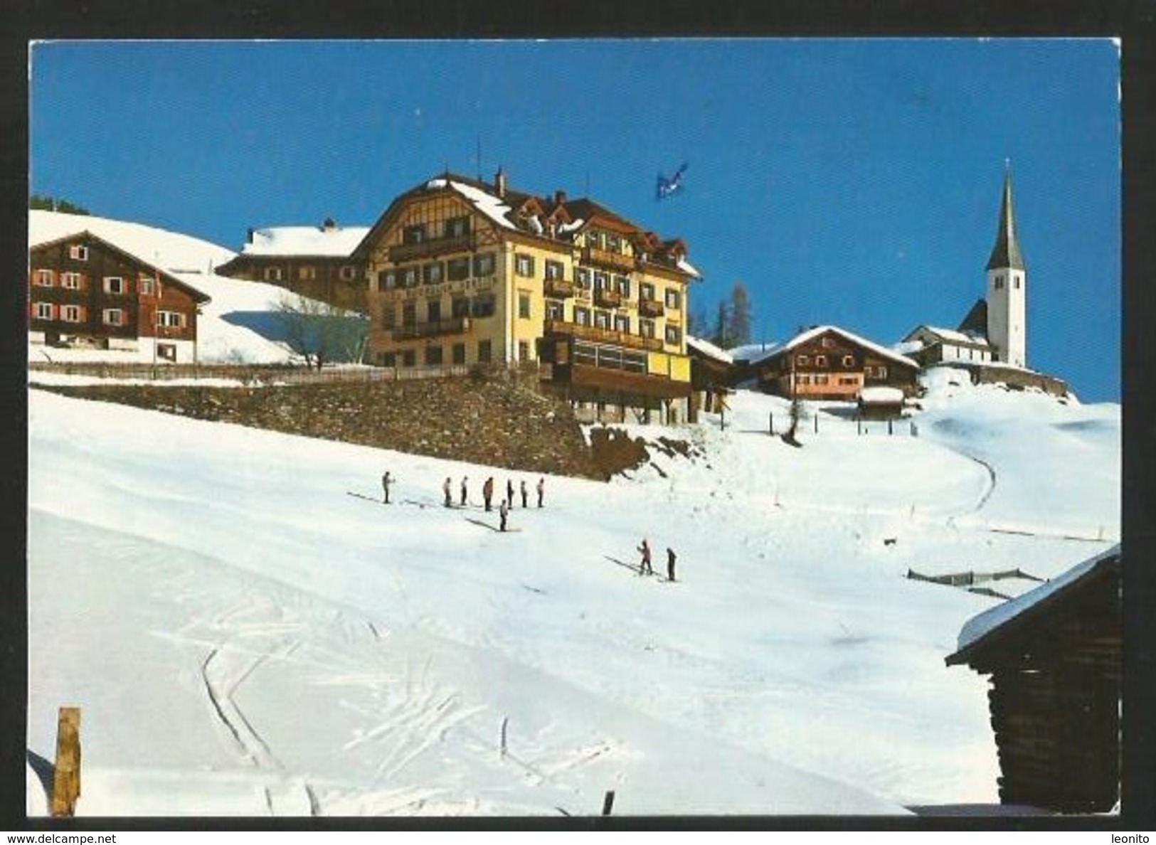 TENNA GR Safiental Hotel Restaurant ALPENBLICK 1978 - Safien