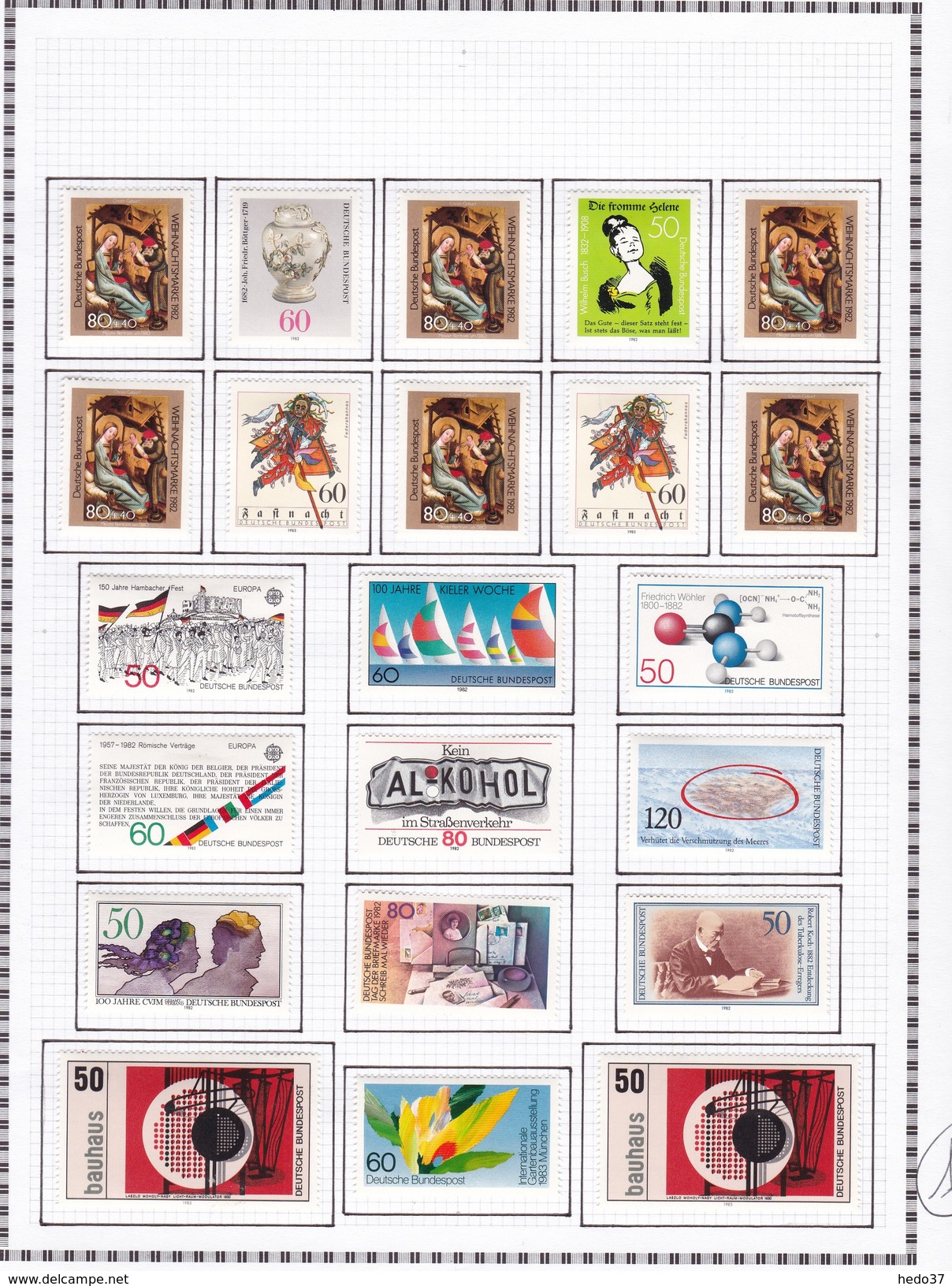 Allemagne - Collection Vendue Page Par Page - Timbres Oblitérés / Neufs */** - B/TB - Autres & Non Classés