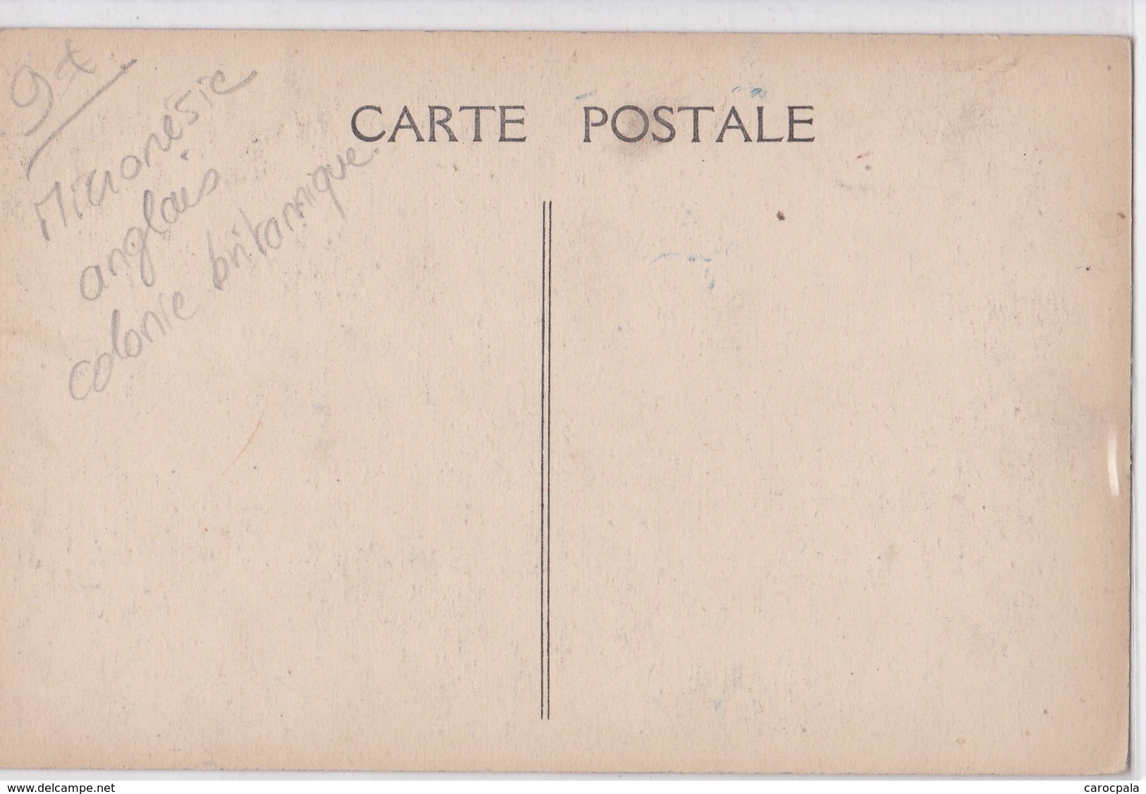 Carte 1915 ILES GILBERT / ECOLE DES SOEURS - Micronesia