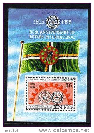 DOMINICA SCOTT # 1797 MINT N.H. STAMPS OF  ROTARY - Dominica (1978-...)